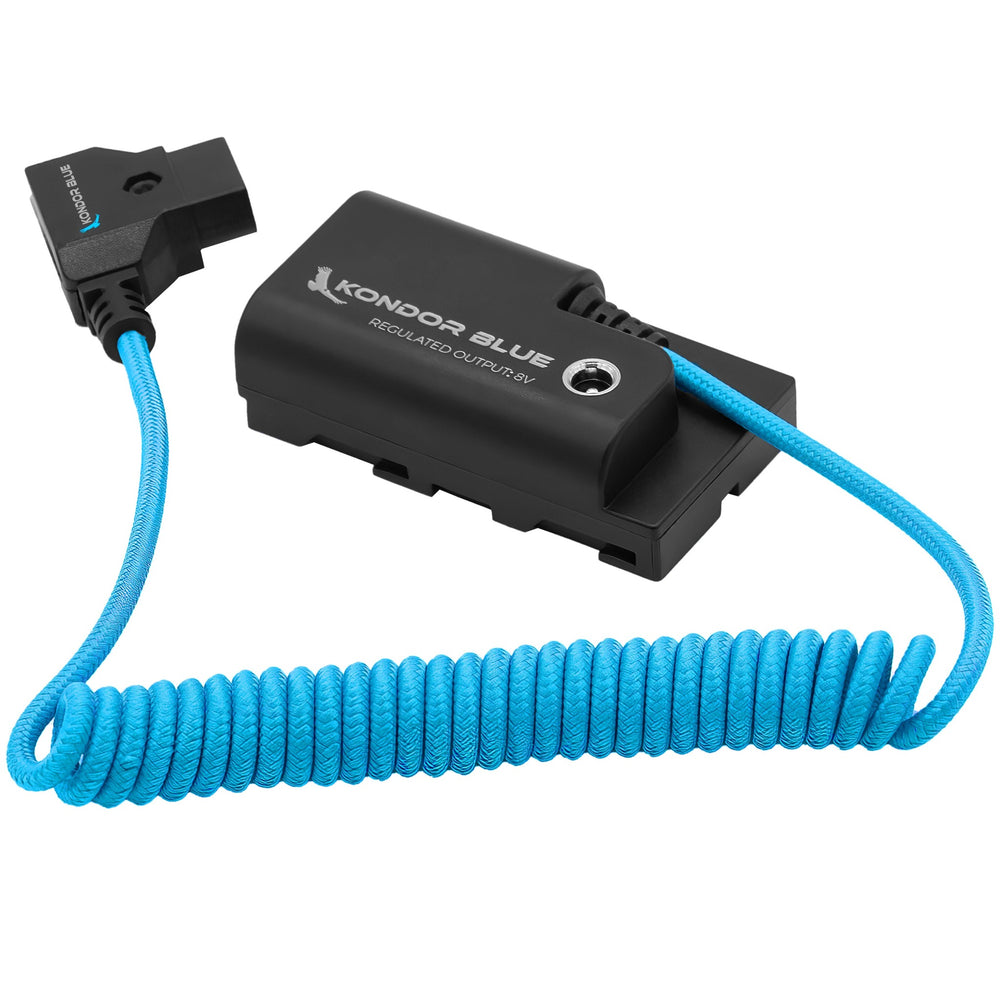 Kondor Blue D-Tap To Sony L-Series NPF Battery Cable
