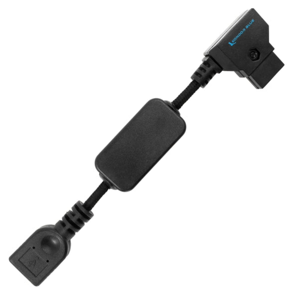 Kondor Blue D-Tap To 5V USB Female Converter 6"