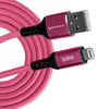 Câble Lightning Kondor Blue rose USB-A 1m