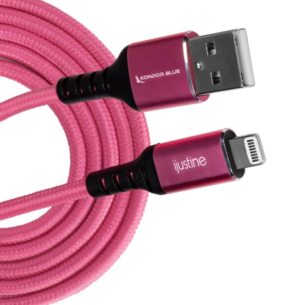 Câble Lightning Kondor Blue rose USB-A 1m
