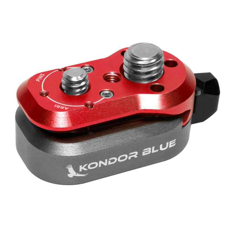 Kondor Blue Quick Release Plate Male Plate Only Red