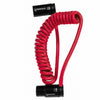Câble XLR coudé Kondor Blue 12-24" rouge