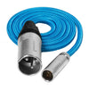 Kondor Blue Mini Xlr Male To Xlr Male 3Ft