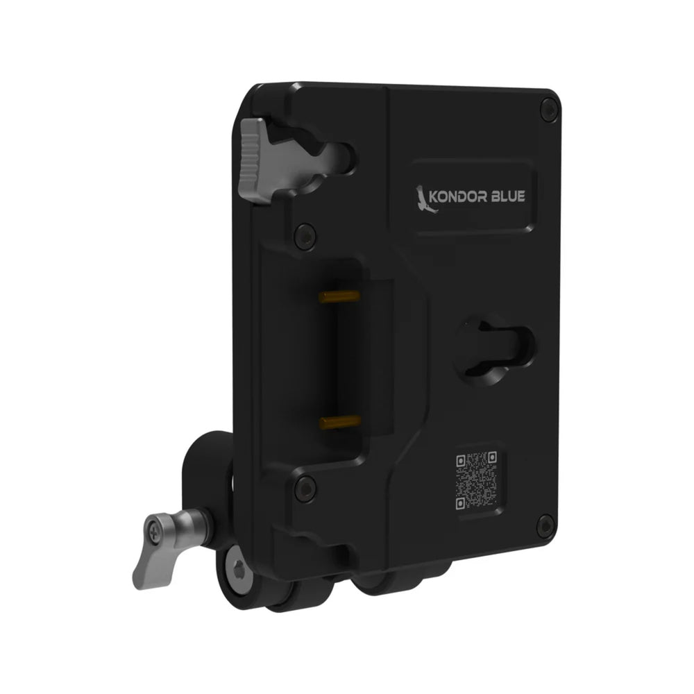 Kondor Blue Pro Gold Mount Battery Plate Black