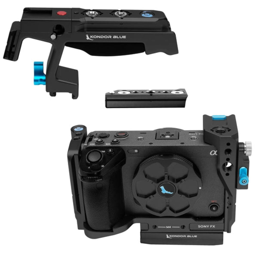 Kondor Blue Sony Fx3/Fx30 Cage Handle Black