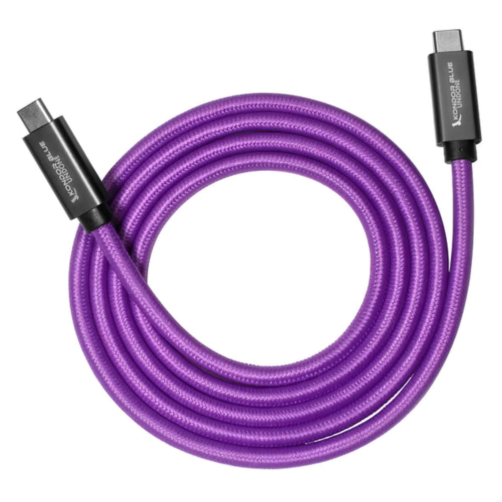 Kondor Blue Charging 3.2 Usb Cable 100W 4Ft