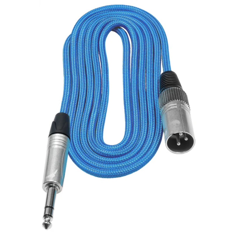 Kondor Blue Whoismatt 1/4 Inch To XLR Male 6Ft