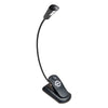 K&M 12263 Black Flexlight Gooseneck Music Lamp - Main Product Photo