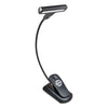 K&M 12264 Black Flexlight T-Model Gooseneck Stand - Main Product Photo