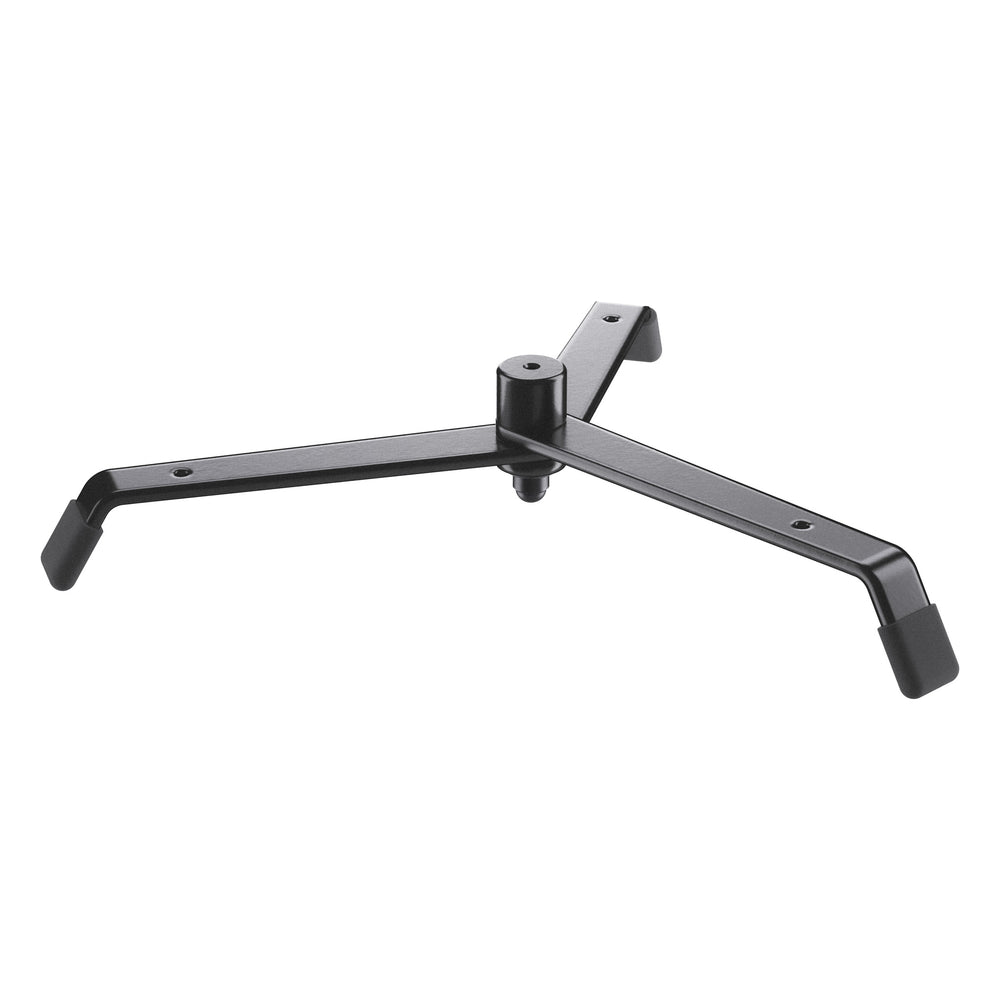 K&M 17716 Foldable 4-Instrument Stand Black - Main Product Photo