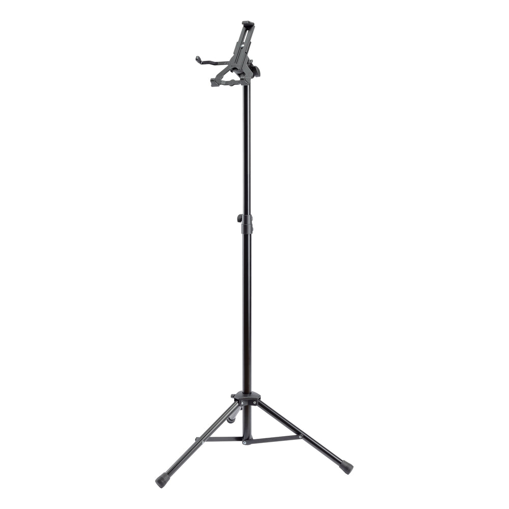 K&M 19778 Black Biobased Stand For Tablets - H:158-280Mm - Main Product Photo
