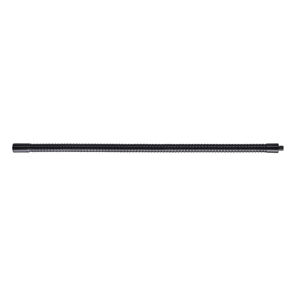K&M 22280 Gooseneck 450mm X 15mm 5/8in Thread Black - Main Product Photo
