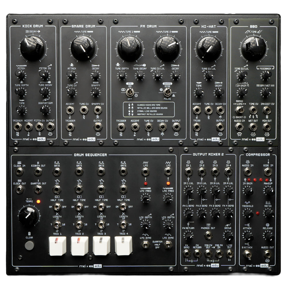 Erica Synths KONSTRUKT-8 - EDU Assembled Drum Set