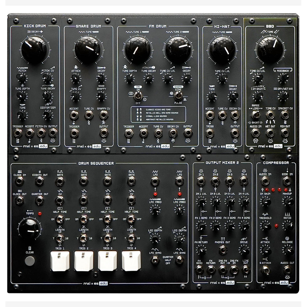 Erica Synths KONSTRUKT-8 - Kit de batterie DIY éducatif