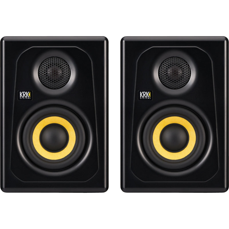 KRK Kreate 3 Powered Studio Monitors 3.5 inch Pair - Black
