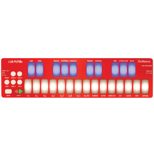 Keith McMillen QuNexus MPE MIDI-CV Keyboard Controller Red
