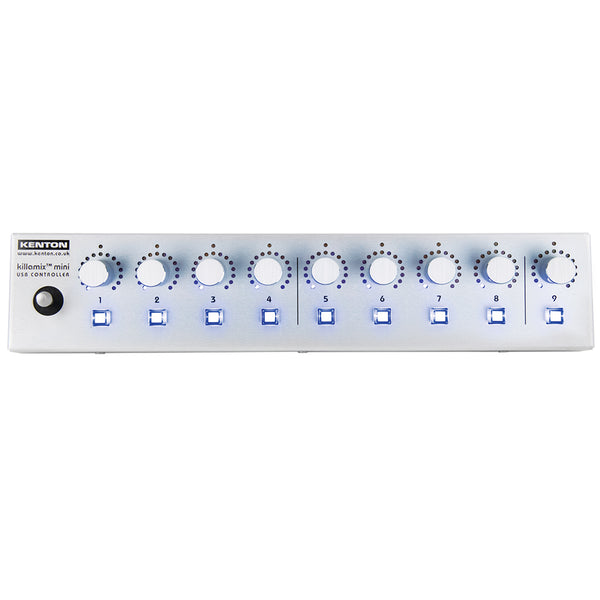 Kenton Killamix Mini USB Controller Blue Leds Detended