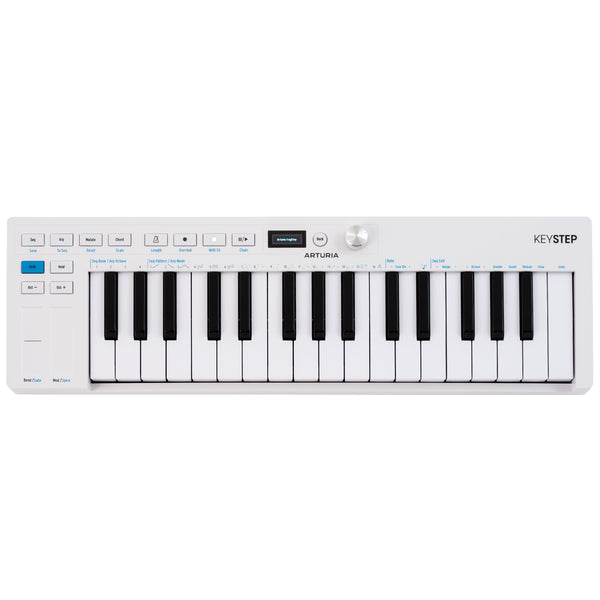 Arturia Keystep Mk2 Portable USB Controller - White