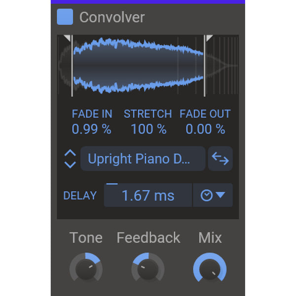 Kilohearts Convolver - Convolution Reverb with ability to load IR files