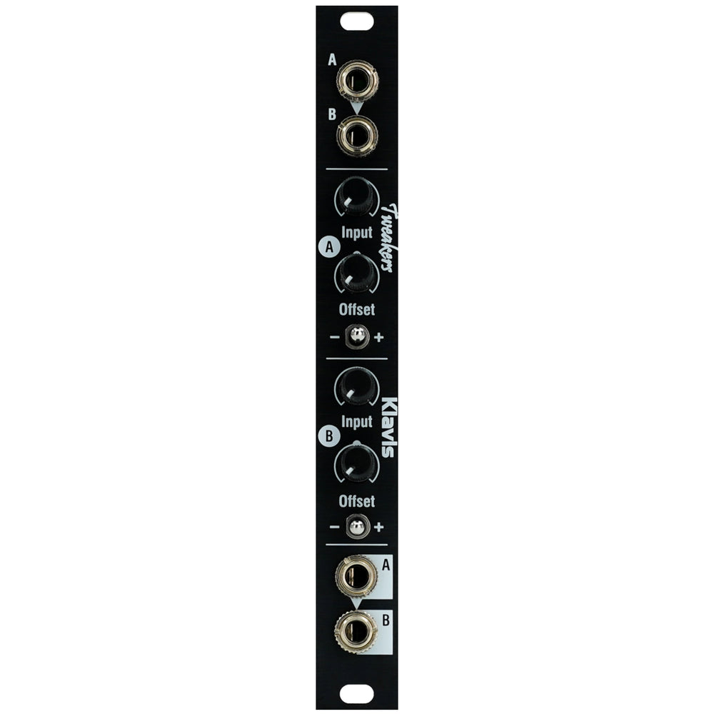 Klavis Tweakers Dual CV/Audio Adjustment Blk