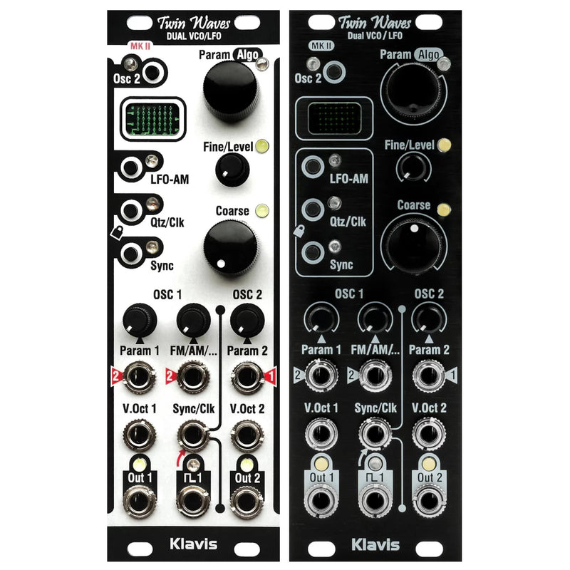 Klavis Twin Waves MKII Dual VCO Black