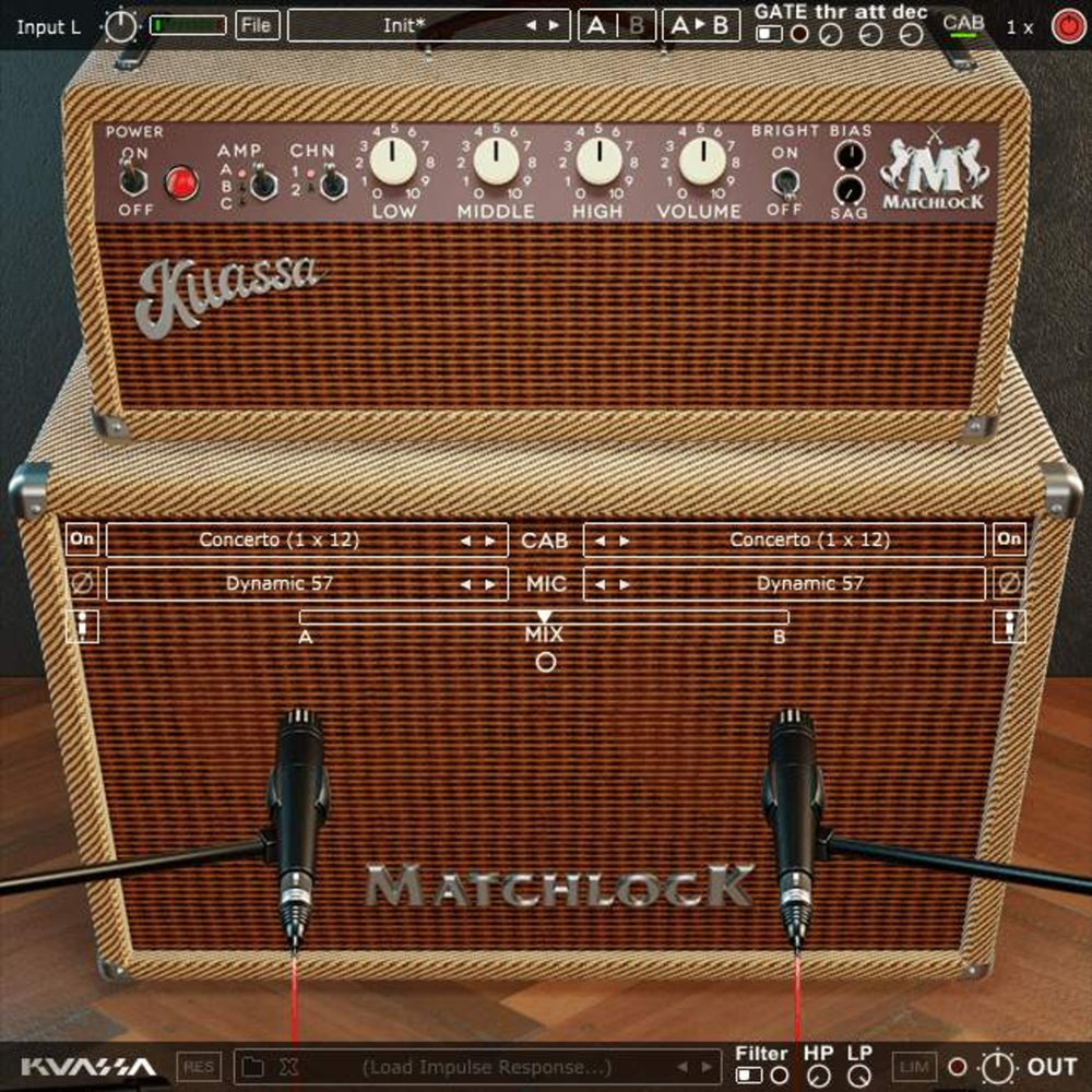 Kuassa Amplifikation Matchlock