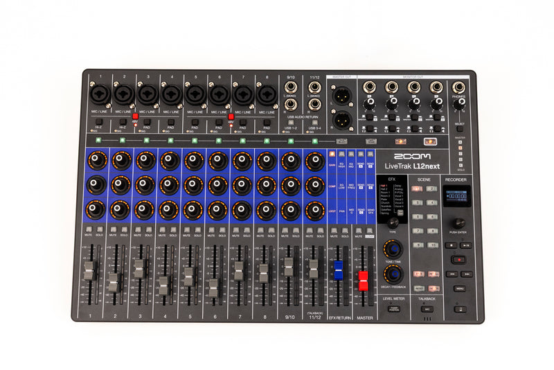 Zoom Livetrak L12next Digital / Recorder Mixer