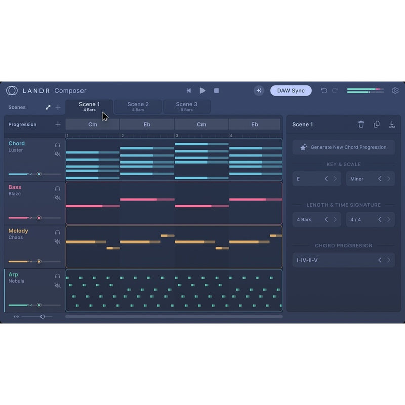 LANDR Composer