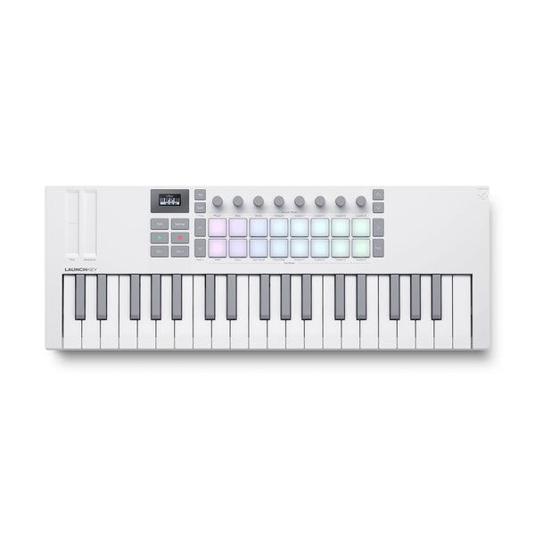 Novation Launchkey Mini 37 MK4 MIDI Keyboard White
