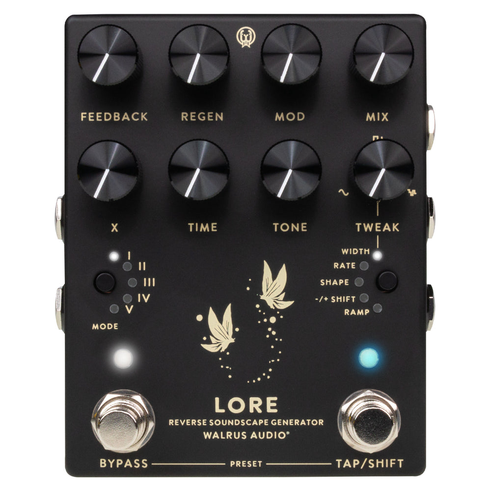 Walrus Audio Lore MkII Reverse Soundscape Generator - Black