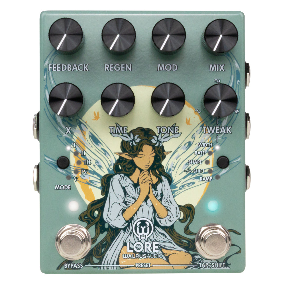Walrus Audio Lore MkII Reverse Soundscape Generator - Green