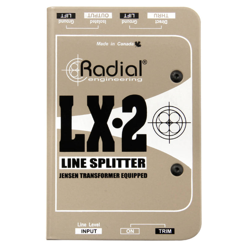 Radial LX2 Line Splitter & Attenuator