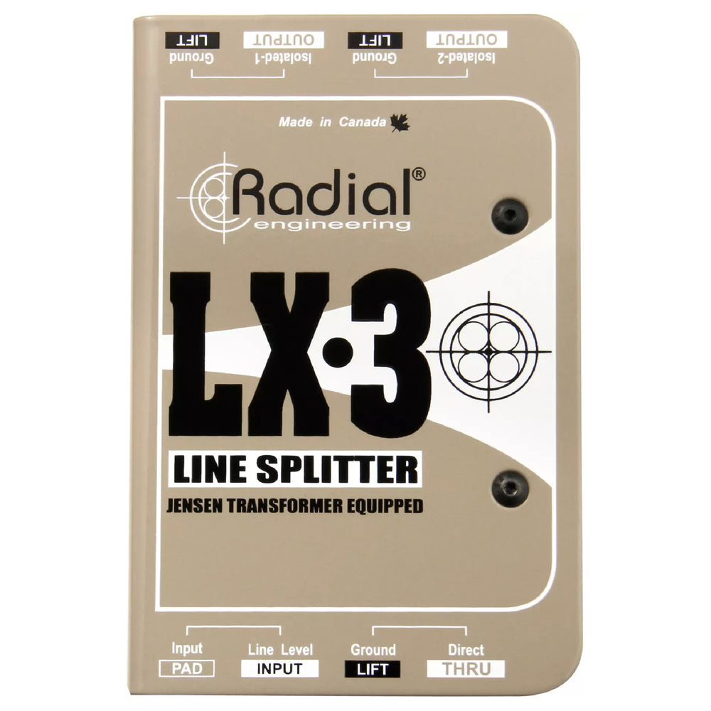 Radial LX3 Passive Line Splitter