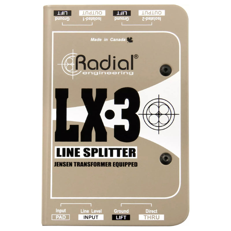 Radial LX3 Passive Line Splitter