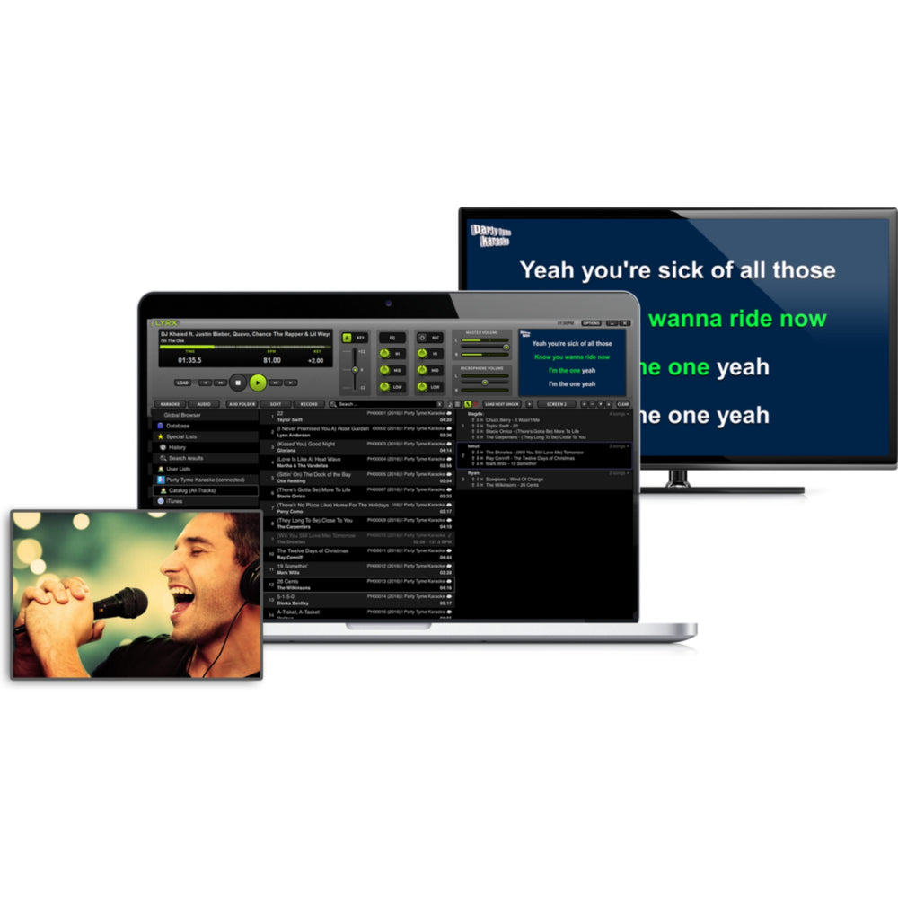 PCDJ LYRX - Karaoke Software for Windows and MAC