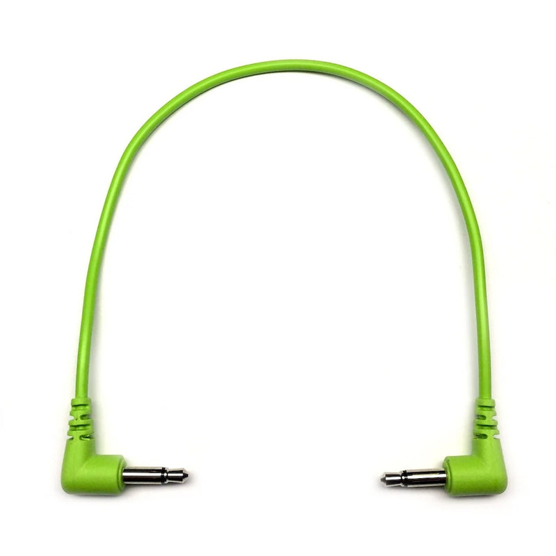 Tendrils Right Angled Eurorack Patch Cable 20Cm Lime 6 Pack