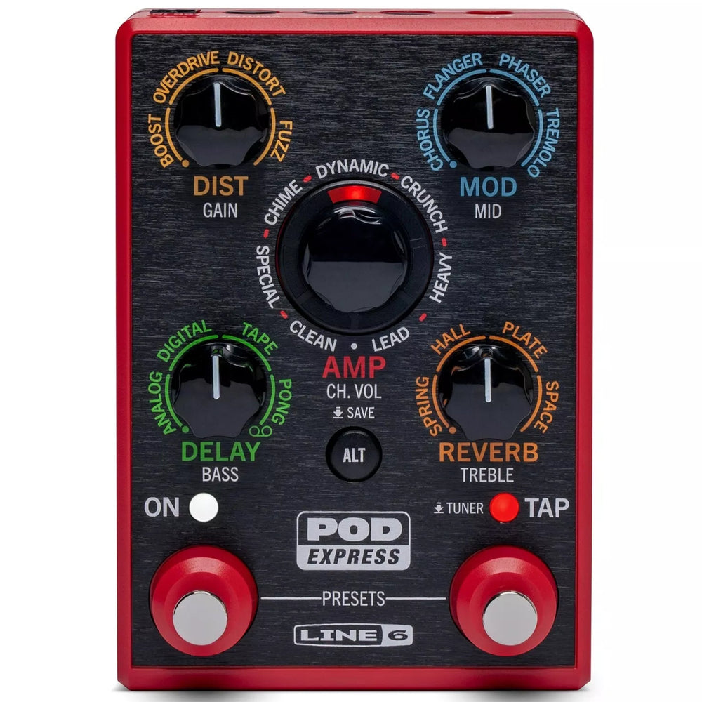 Line6 POD Express Guitar Multi-FX/Amp Modeler Pedal