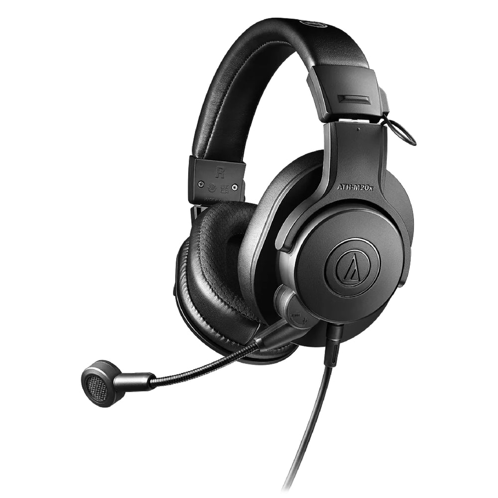 Audio Technica ATH-M20xSTS Streaming Headset, USB-C - Black