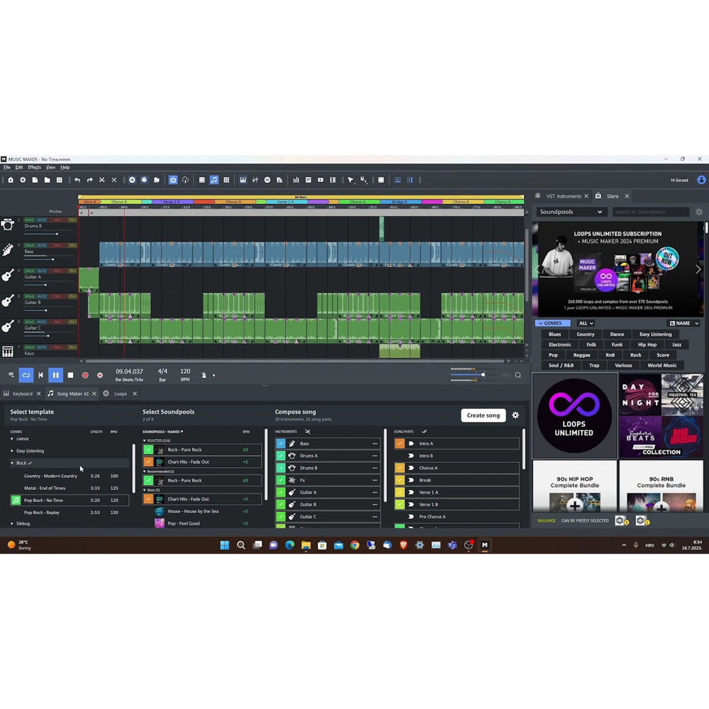 MAGIX Music Maker 2024 Premium