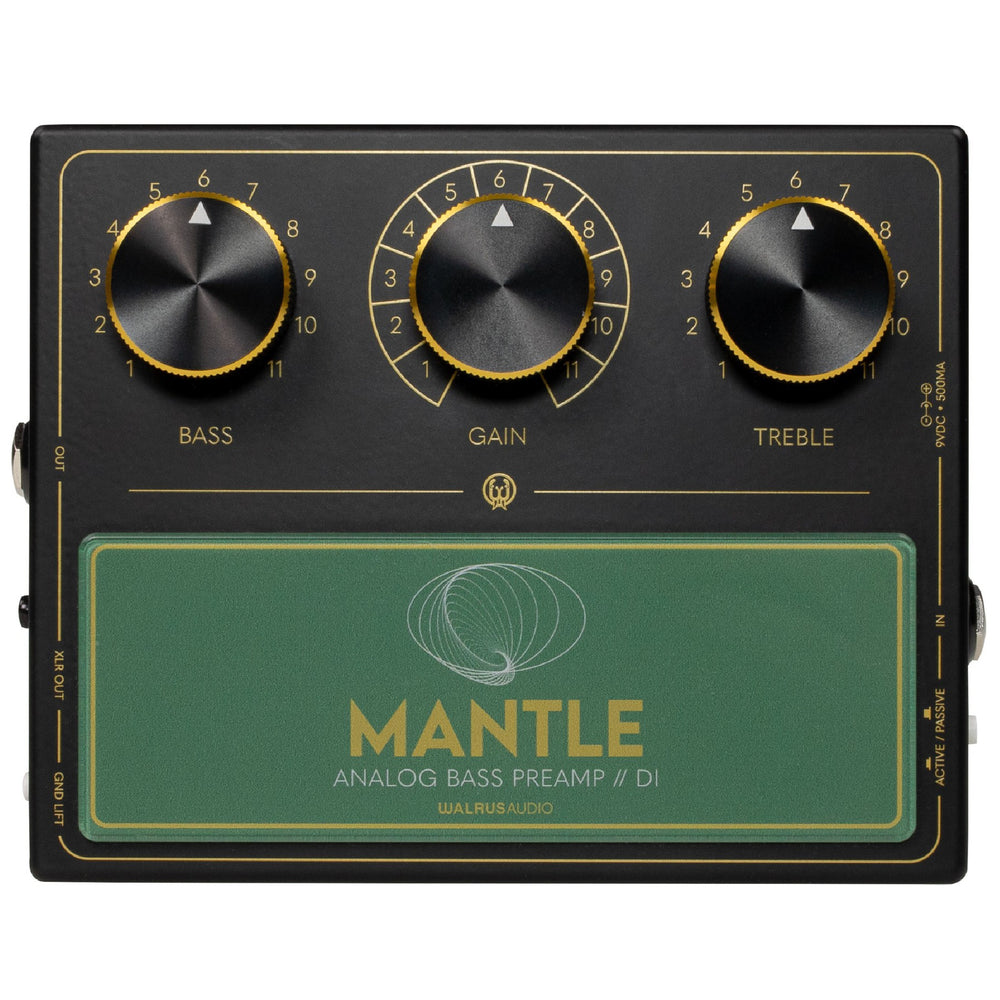 Walrus Audio Mantle - Bass Pre-Amp/DI Pedal