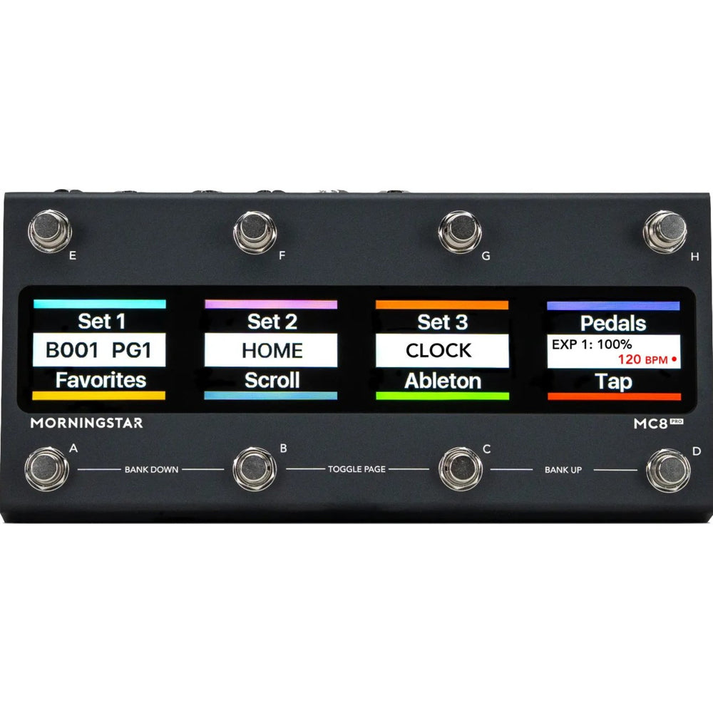 Morningstar FX MC8 Pro Midi Controller