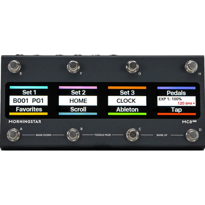 Morningstar FX MC8 Pro Midi Controller