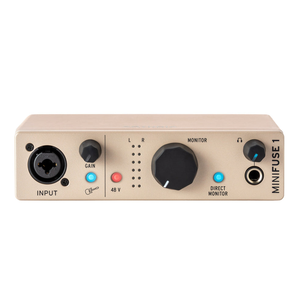 Arturia Minifuse 1 USB-C Audio Interface - Champagne
