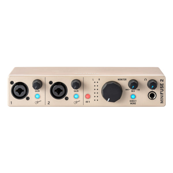 Arturia Minifuse 2 USB-C Audio Interface - Champagne