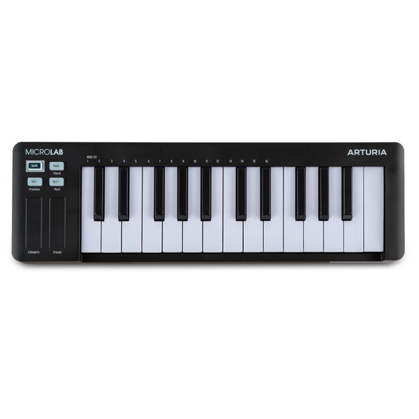 Arturia Microlab Mk3 Midi Controller - Black