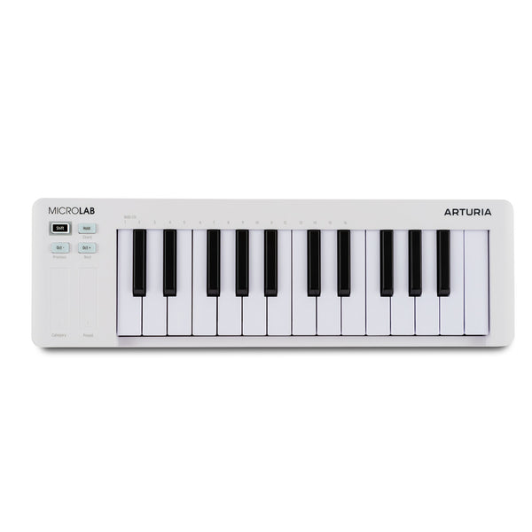 Arturia Microlab Mk3 Midi Controller - White