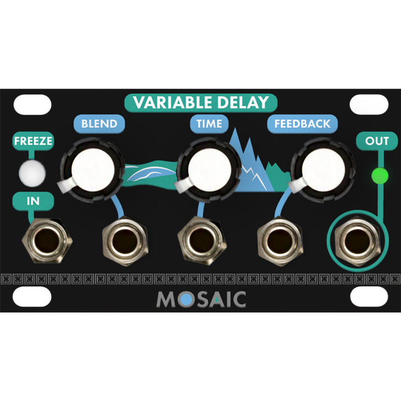 Mosaic Variable Delay Black