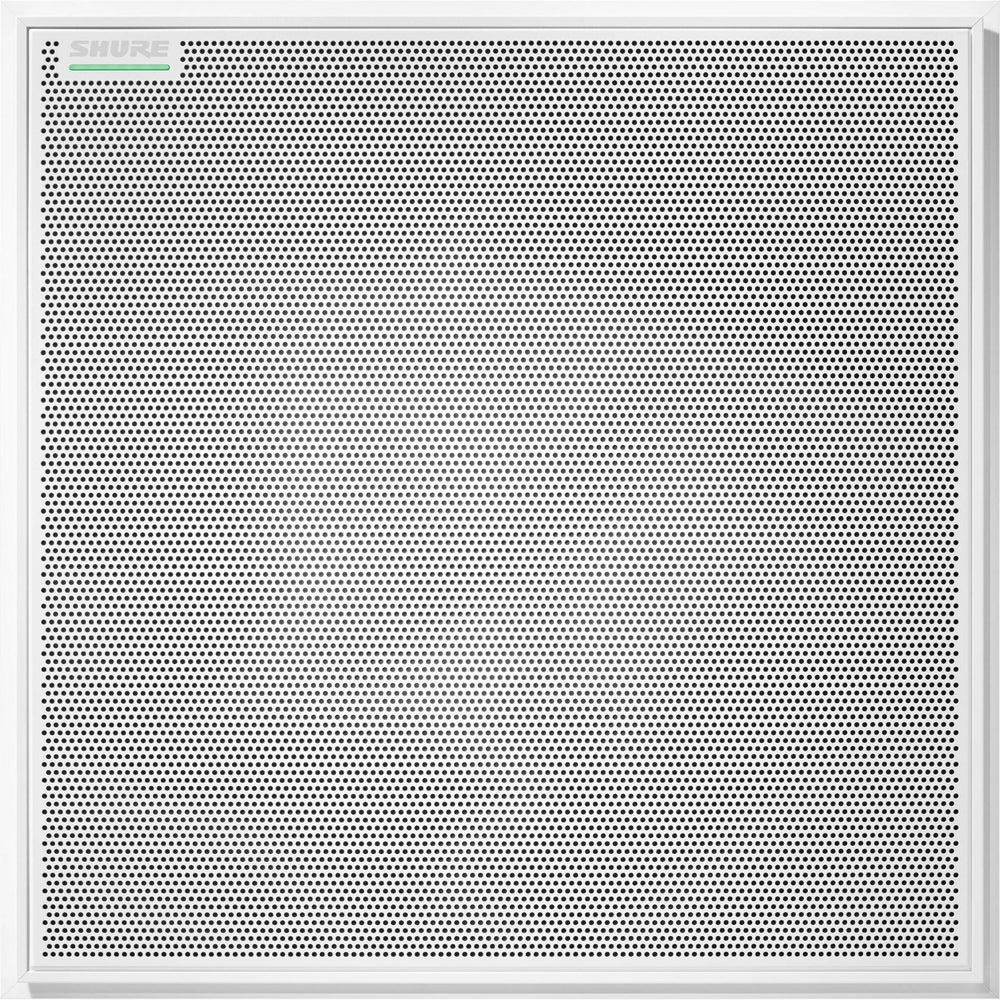 Microphone de plafond carré Shure MXA920W-S-60CM - Blanc