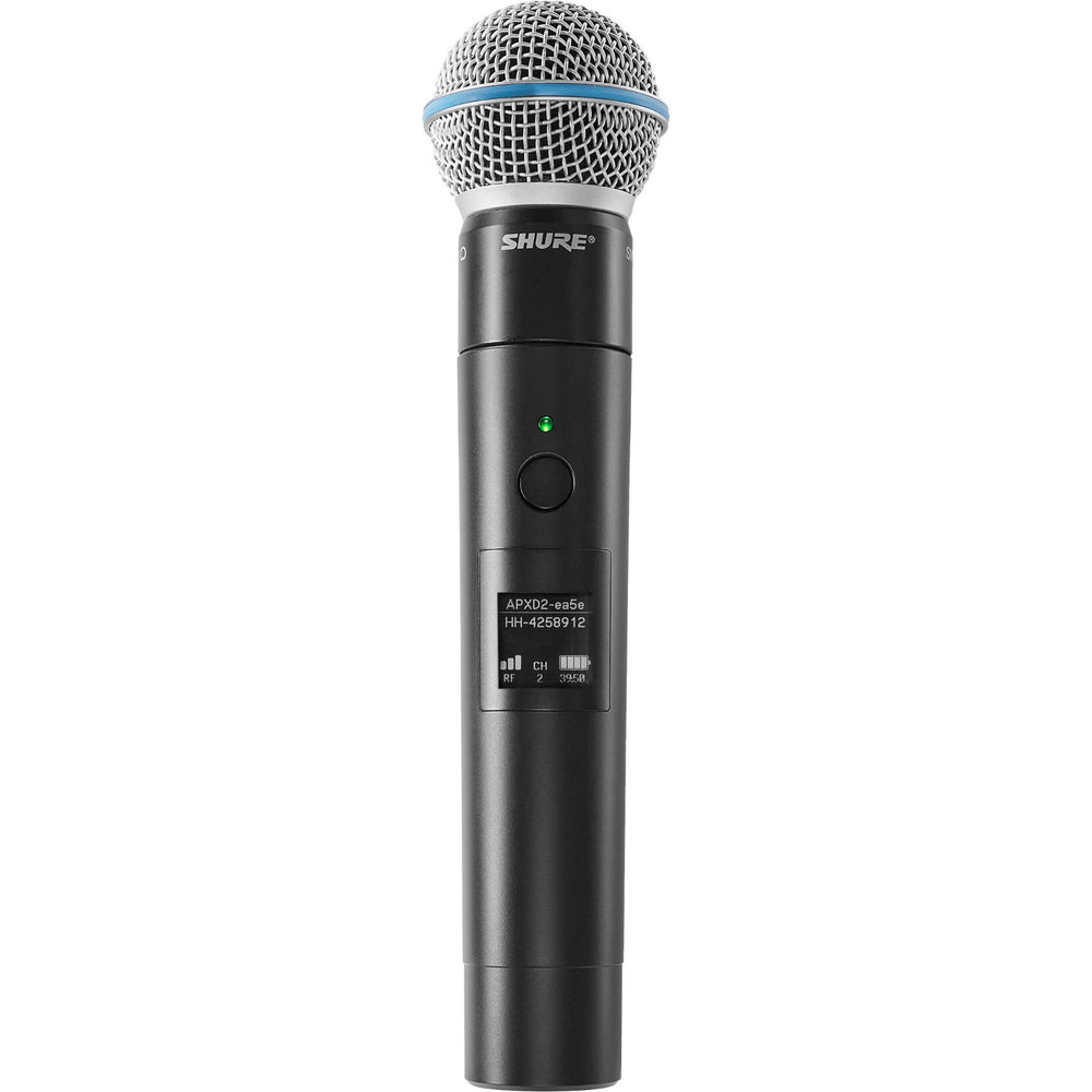 Shure MXW2X/BETA58-Z10 Wireless Handheld Transmitter BETA58