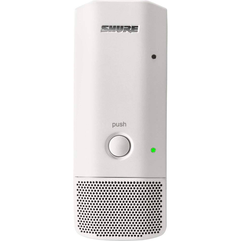 Shure MXW6XW/C-Z10 Wireless Boundary Mic - Cardioid - White